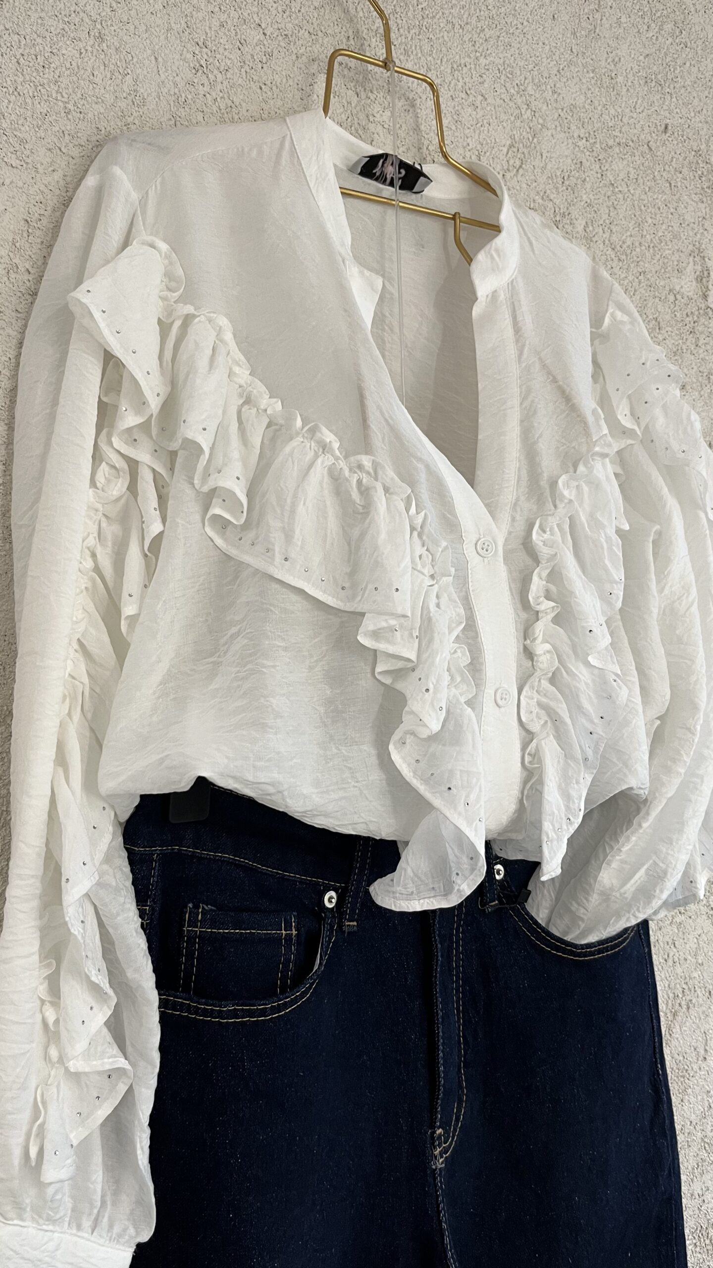 Taşlı Tasarım Model Gömlek